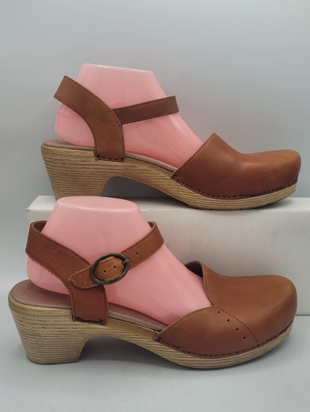brown leather Dansko Maisie clog Size 41 US 10.5 / 11 - Picture 15 of 16